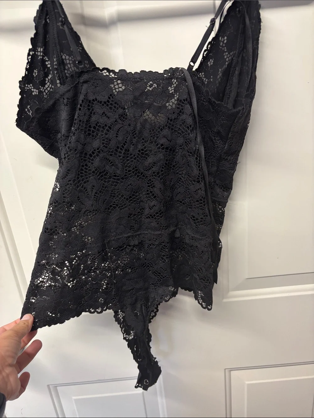 Free people bodysuit lace
